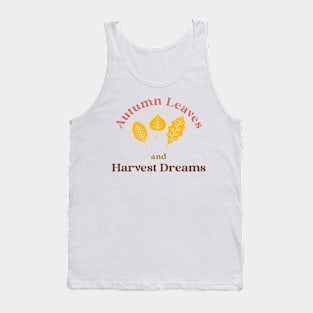 Autumn Leaves Harvest Dreams Tank Top